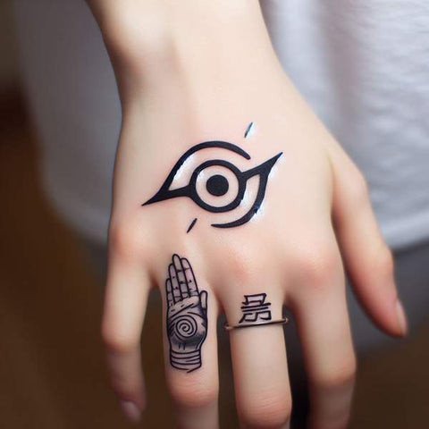 Naruto Hand Tattoo