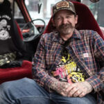 Oliver Peck, a judge on Ink Master and owner of Elm Street Tattoo, at the Elm Street Music and Tattoo Festival in Dallas.