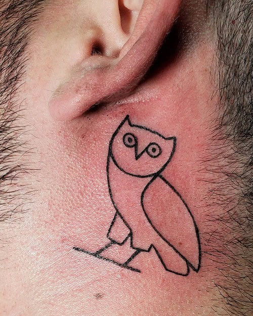 OVO Owl Tattoo