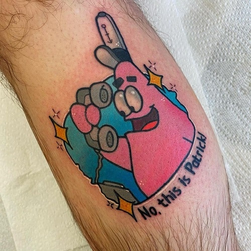 Patrick Star Tattoo