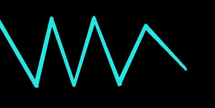 Curved stripe for Eldar inspired tattoo pattern