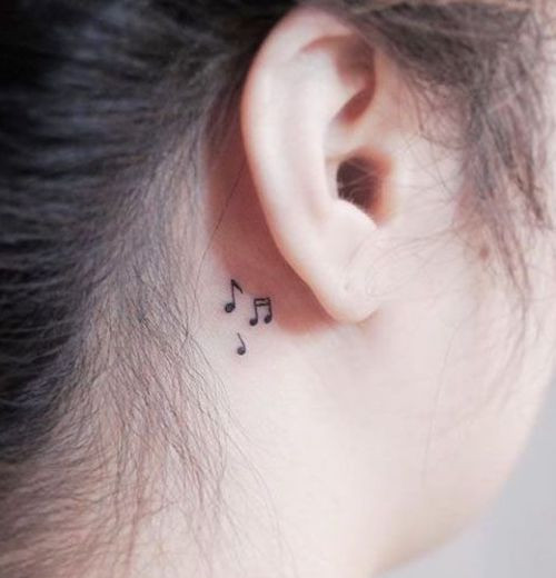 Music Note Pisces Interest Tattoo