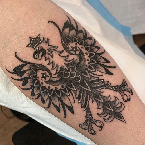 Polish Eagle Tattoo