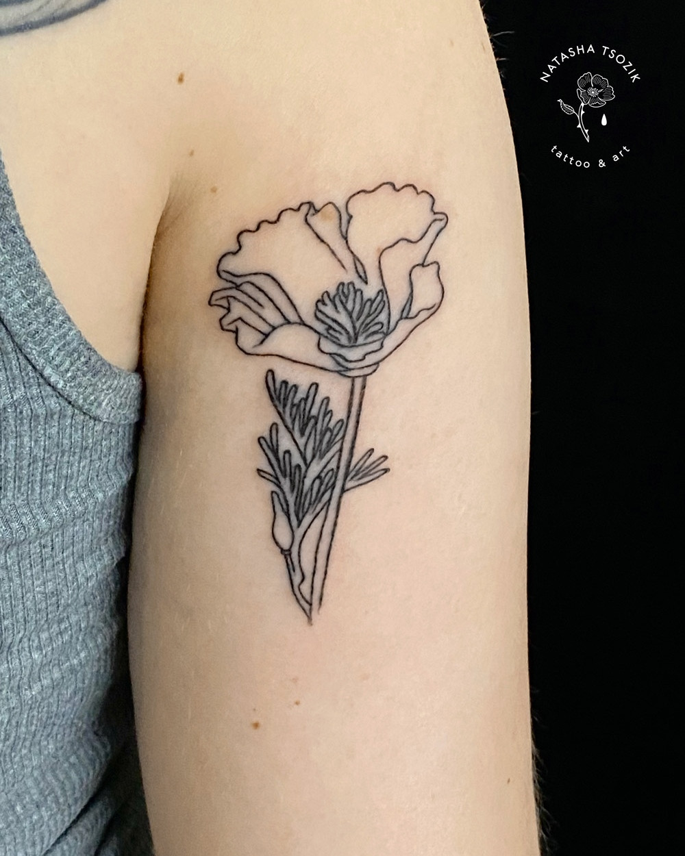 Poppy Flower Tattoos