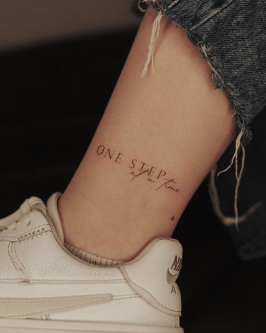 Quote Tattoos For Men On Leg