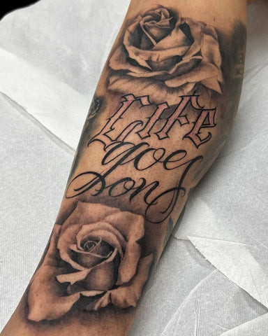 Quote Tattoos For Men On Leg