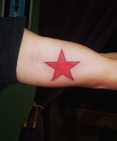 Red StarTattoo