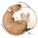 Whimsical rat art inspiration for a tattoo