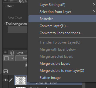 Rasterize Tattoo Layer Option