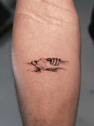 Brotherhood Hands Tattoo: Small Meaningful Tattoo for Men