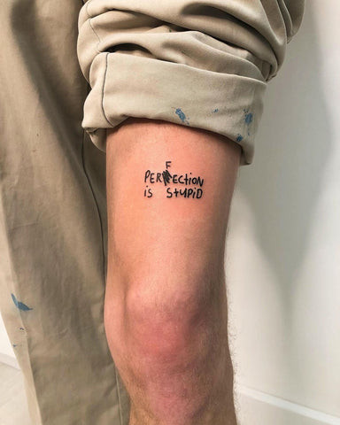 Small Quote Tattoos For Men