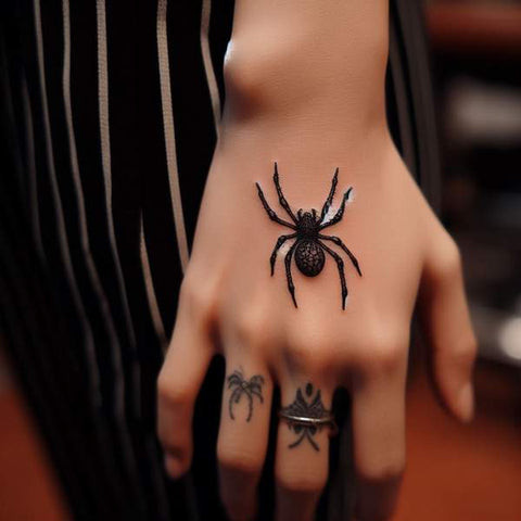 Spider Hand Tattoo