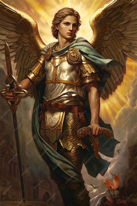 St. Michael Archangel depicted in classic art.