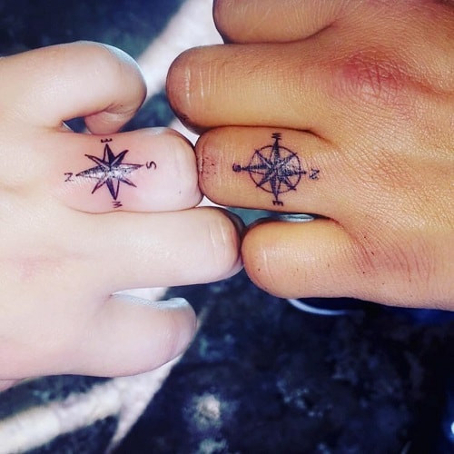 Star Finger Tattoo