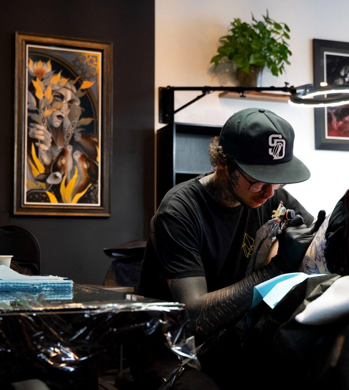 Portrait of Bara, featured tattoo artist at Grand Reaper Tattoo studio