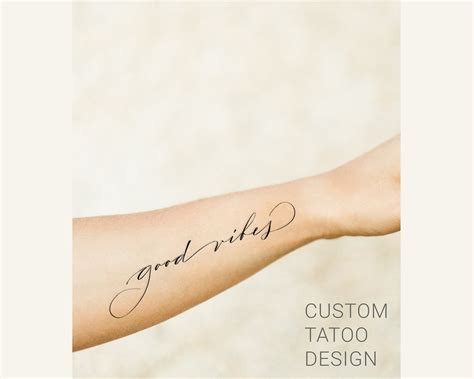 Elegant Cursive Tattoo Designs