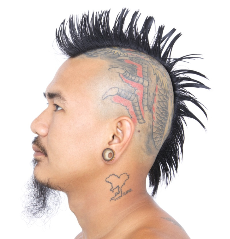 Tattoo Ideas for Men Scalp