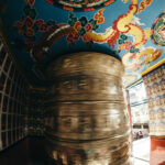 Ancient Mandala Art in Temple