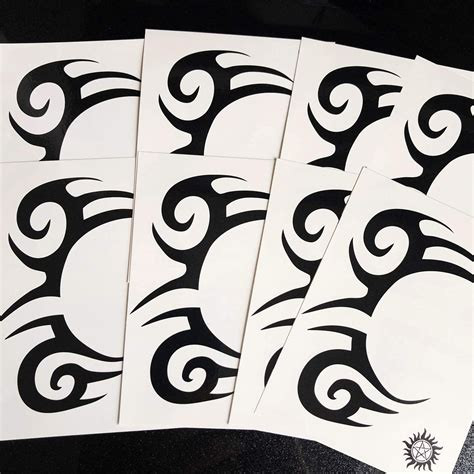 Temporary Tattoos for Face Men