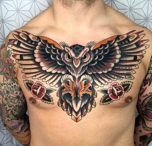 Owl Tattoo 