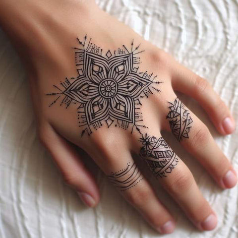 Traditional Hand Tattoo 1