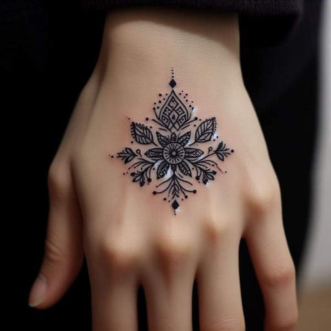 Traditional Hand Tattoo 2