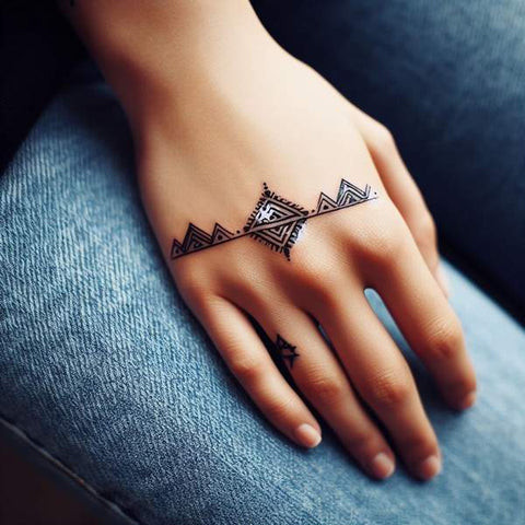 Tribal Hand Tattoo 2