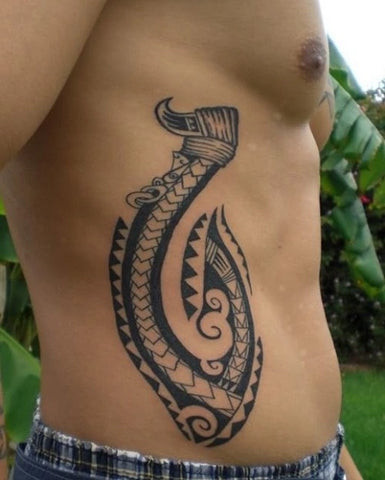 Tribal Rib Tattoos for Men