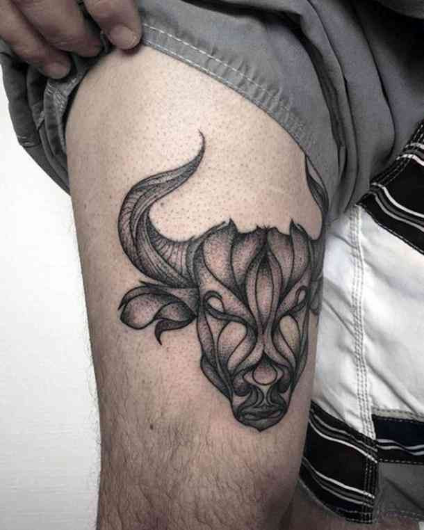 Intricate dragon shoulder tattoo design for men