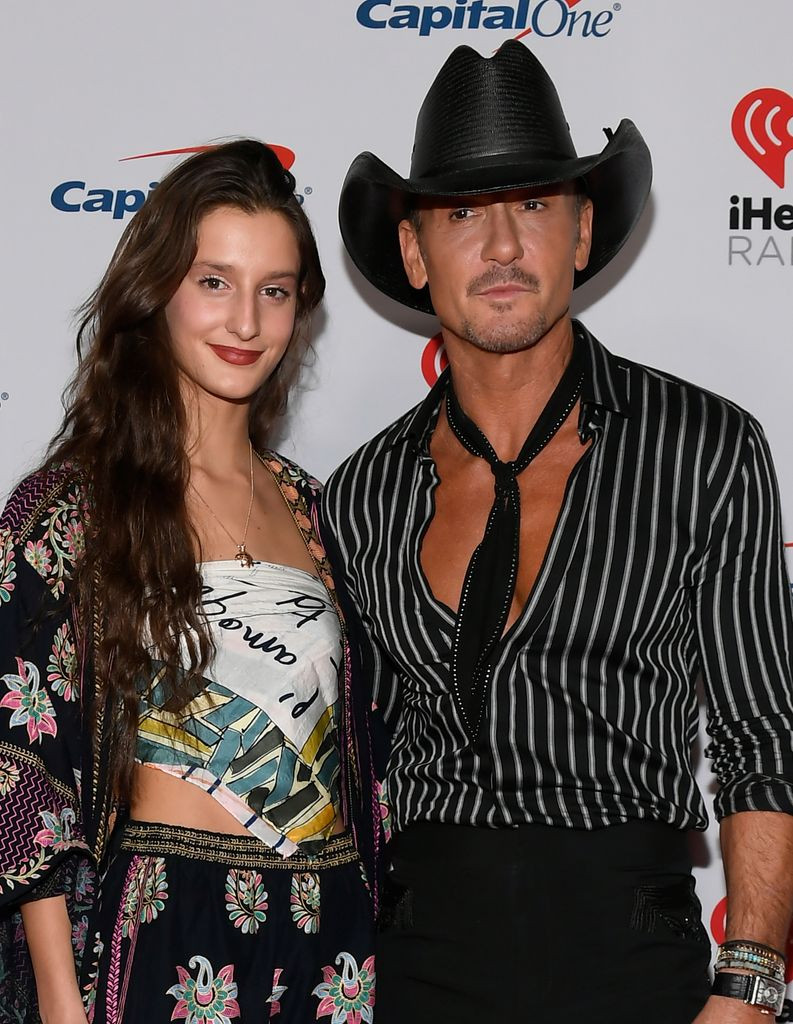 Tim McGraw and daughter Audrey McGraw