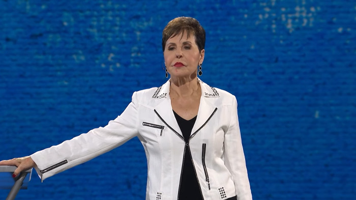 Joyce Meyer with a smile