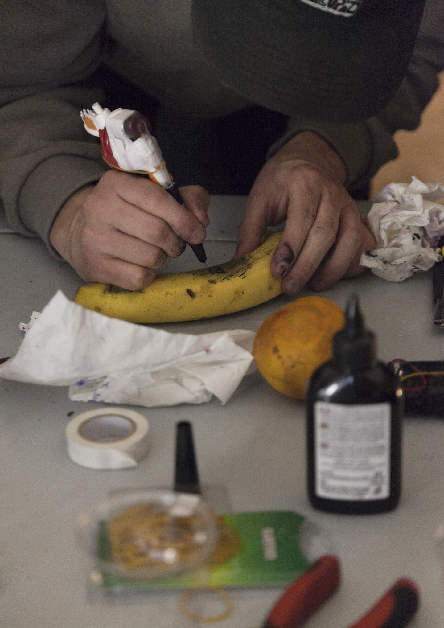 We tested our tattoo machines on an array of fruit