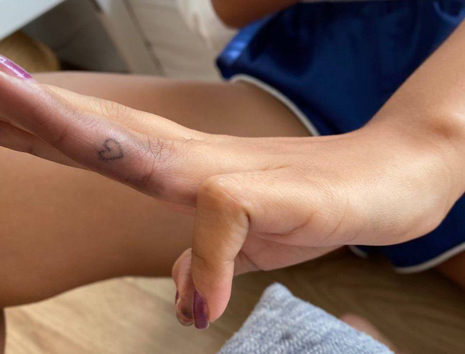 tattoo, diy, homemade, stick and poke, hand poke, machine, quarantine