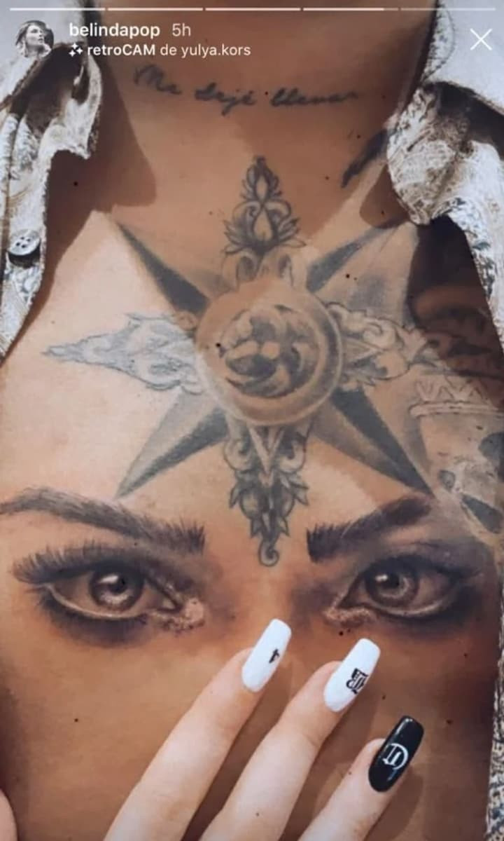 Belinda and Christian Nodal's trip to Ollie Tattoo Studio for their relationship ink, shared with their followers on Instagram, showcased their dedication to marking their bond with body art