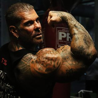 Rich Piana Dragon Tattoo