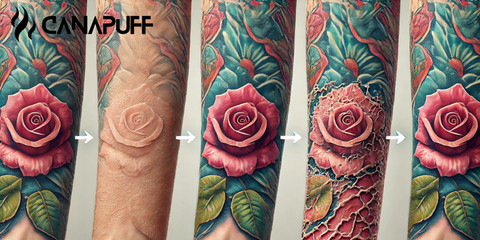 cannabis after a tattoo