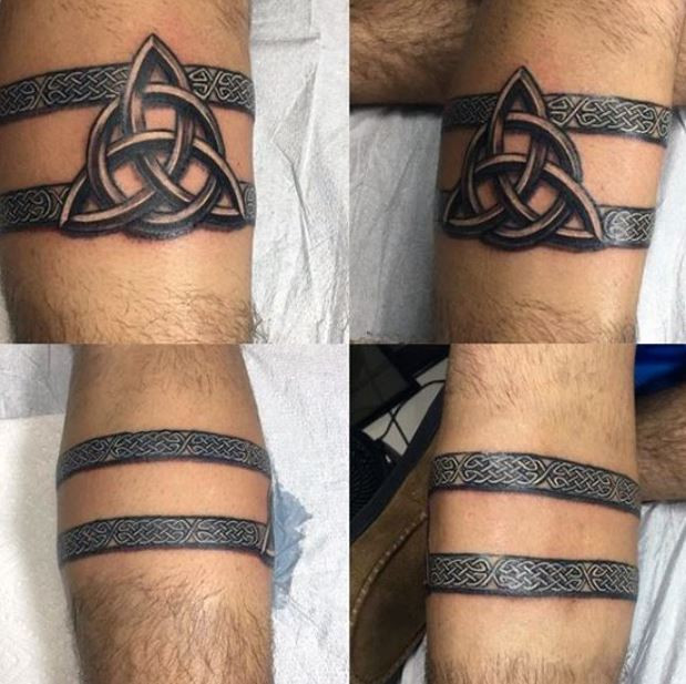 Celtic Knot Armband Tattoo