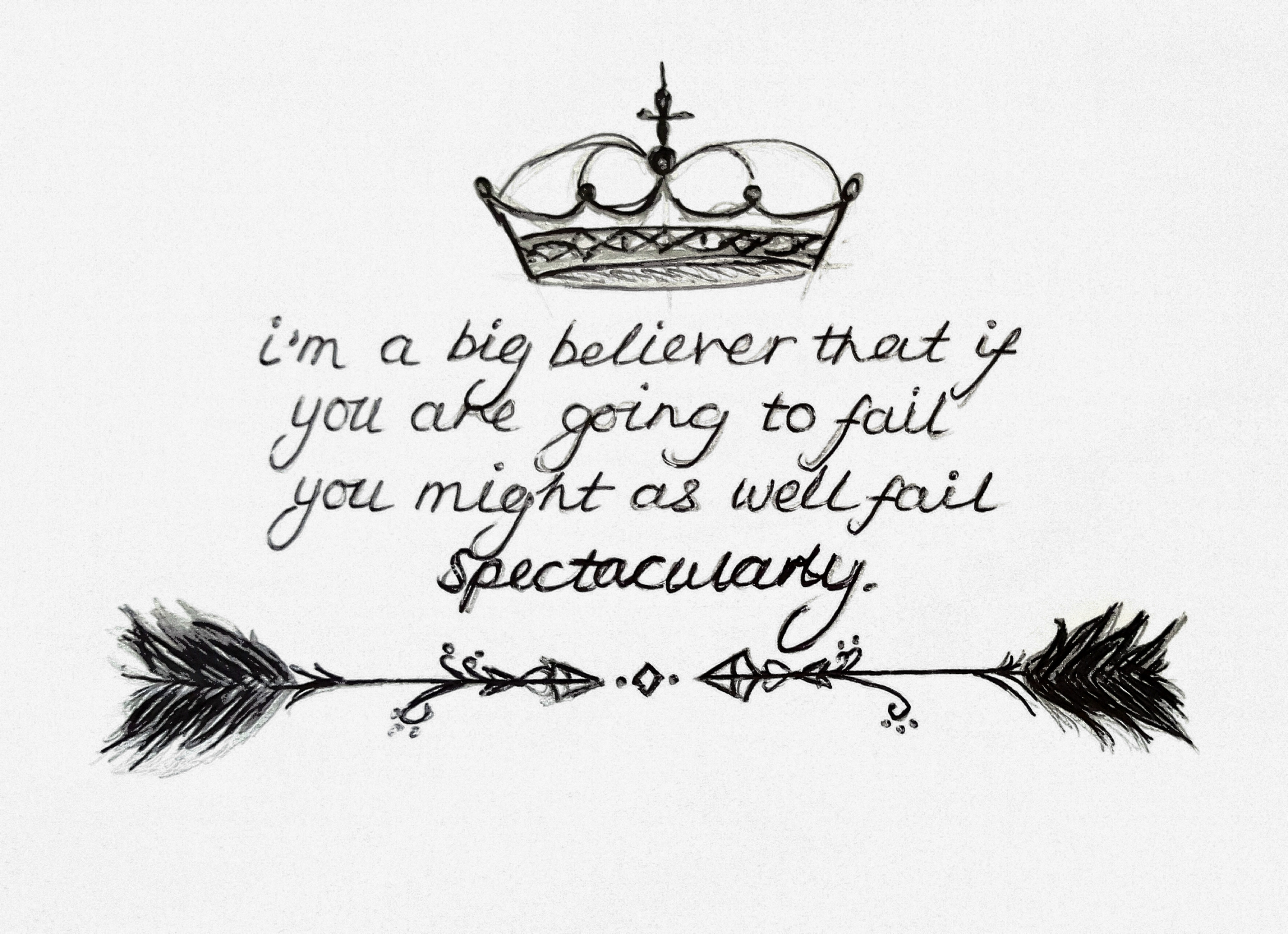 Bookish quote tattoo