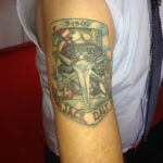Carson Daly One Eyed Jack Tattoo