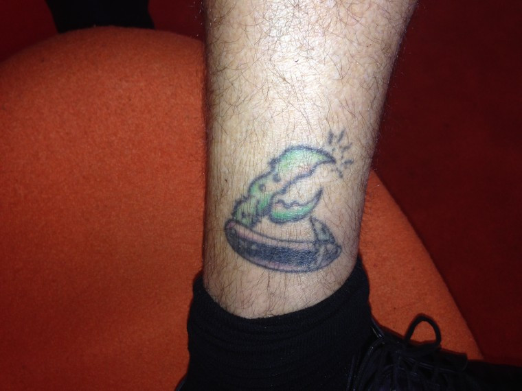 Carson Daly Crab Tattoo