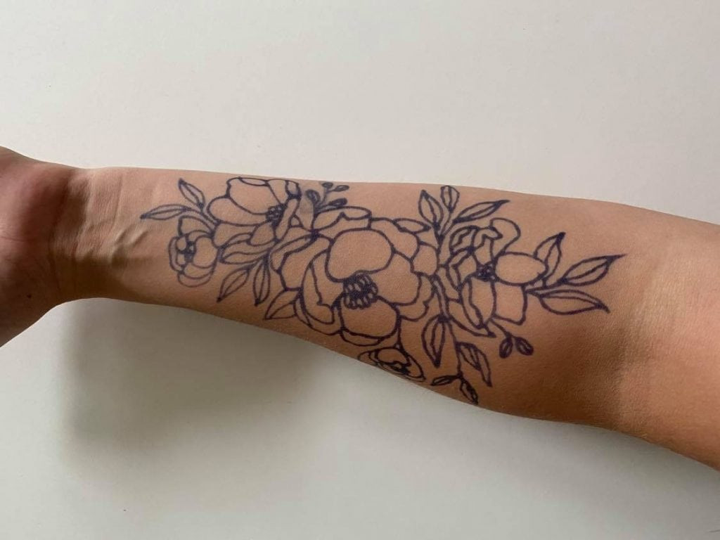 Inkbox Tattoo Final Result at 36 Hours