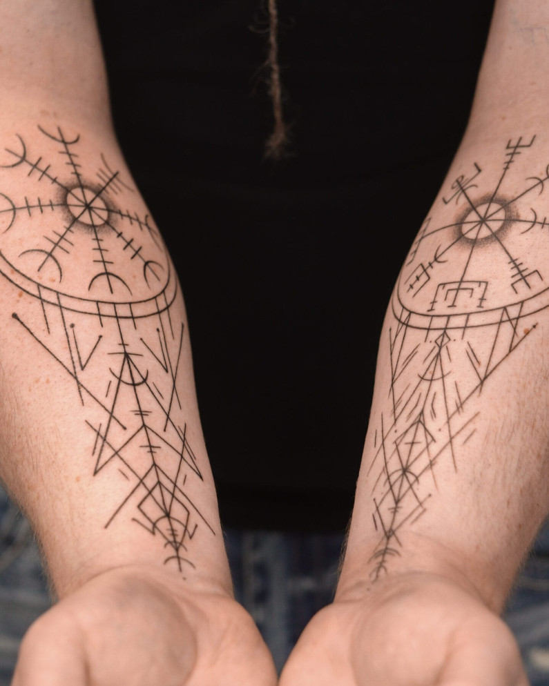 Cost of Large Fine Line Tattoo