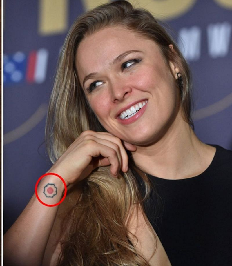 Ronda Rousey wrist tattoo