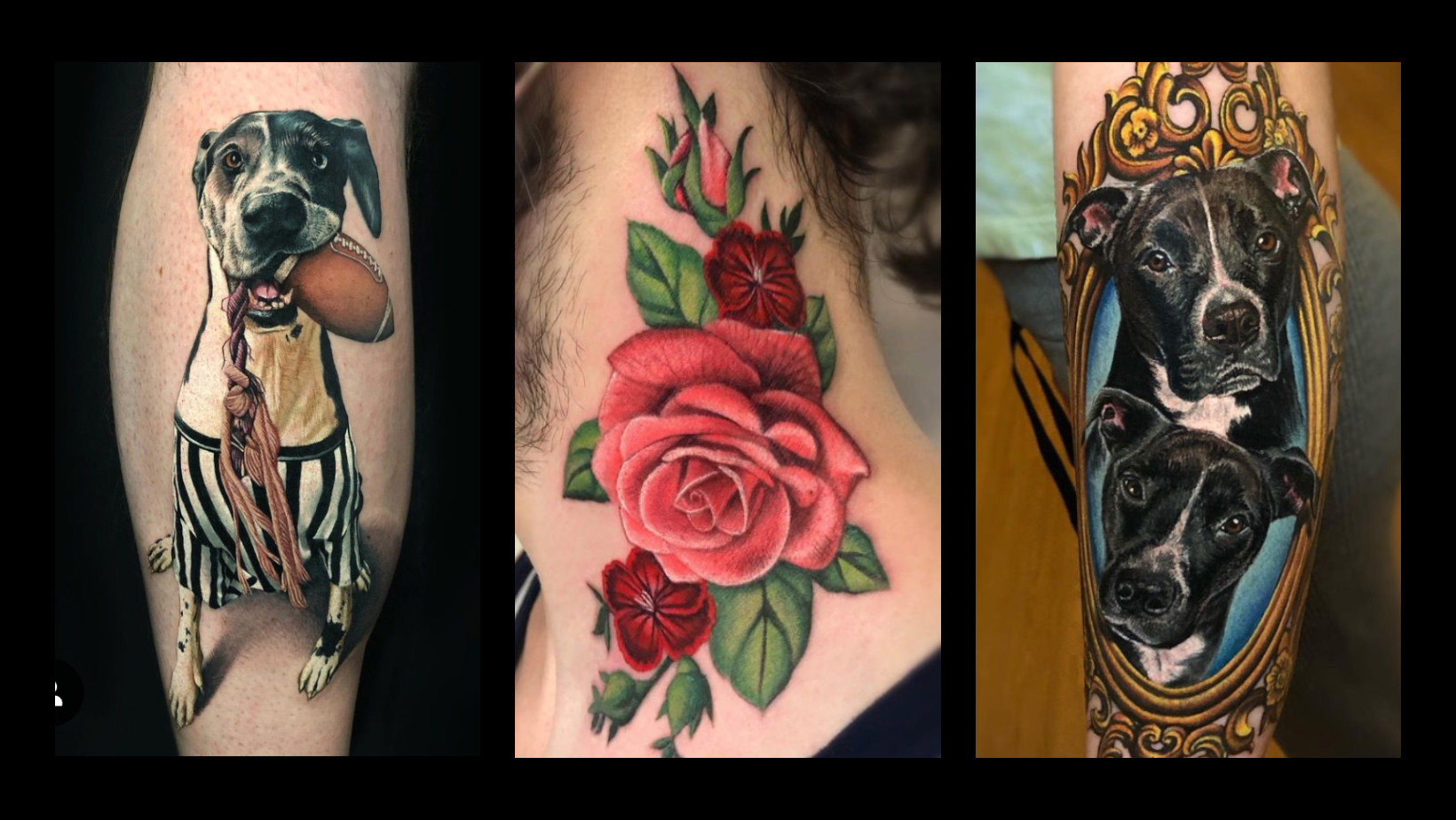 Megan Massacre's tattoo realism in color, featuring beautiful shading