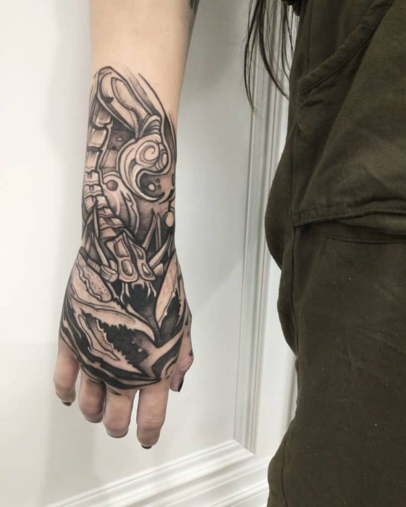 Unique Scorpion Tattoo Design
