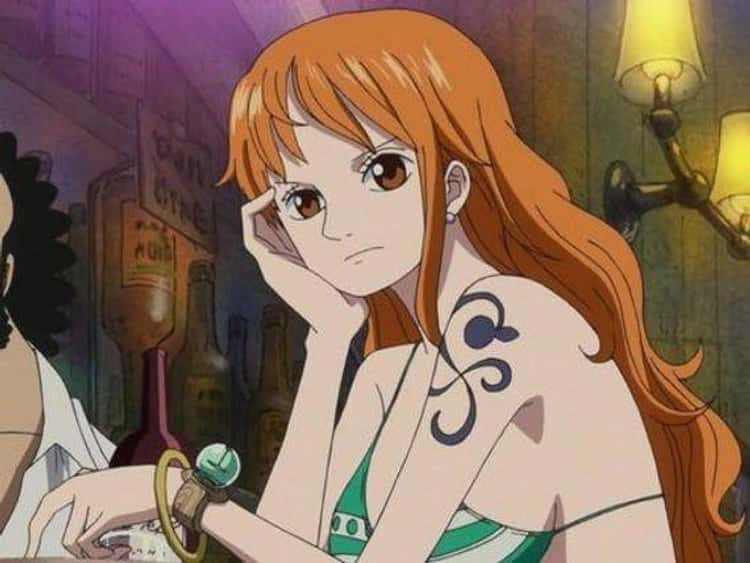 Nami's Tattoo on Her Shoulder in One Piece, Symbolizing Freedom and New Beginnings