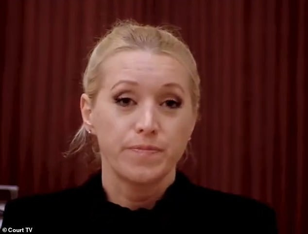 Melissa Montanez testifying at Wade Wilson's trial