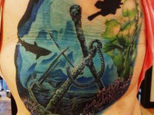 A close-up of a healed and vibrant arm tattoo, demonstrating the results of proper care and maintenance, emphasizing the value of tattoo preservation