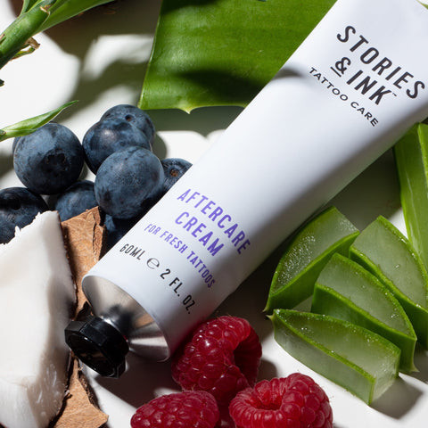 Tattoo aftercare cream