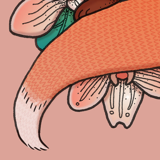 Fox Tattoo Detail